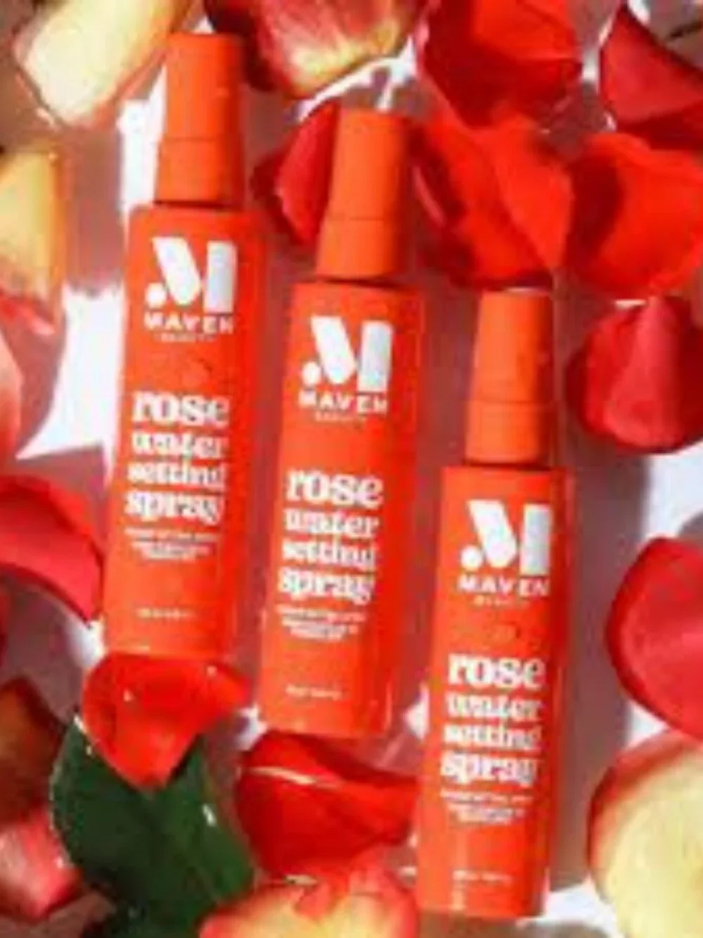 Maven Beauty ✦ Rose Water Setting Spray ✦ Makeup Finishing Mist Vegan 100ml NWT
